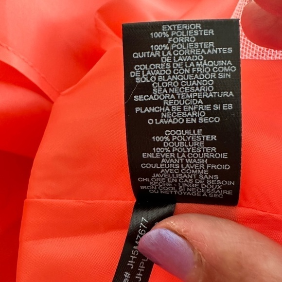 Jessica Howard coral pink polka dot dress tone on tone size 14 - Picture 7 of 8